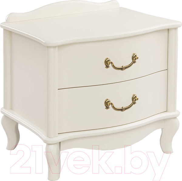Изображение товара Прикроватная тумба Импэкс Джульетта 2 ящика (молочный дуб)