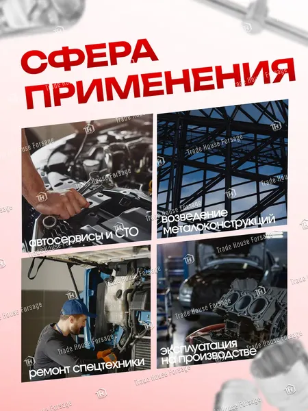 Изображение товара Универсальный набор инструментов ForceKraft FK-4263-5MPB