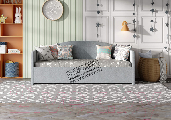 Изображение товара Каркас кровати Сонум Uno 90x200 (бентли белый)