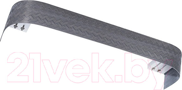 Изображение товара Карниз для штор LEGRAND Кант 7см 2.0м 2р / 58114510 (графит)