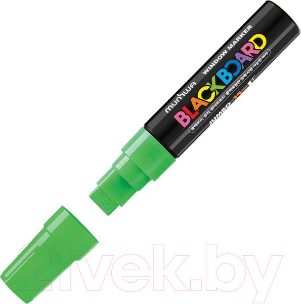 Изображение товара Маркер меловой MunHwa Black Board Jumbo / JBM15-04 (зеленый)