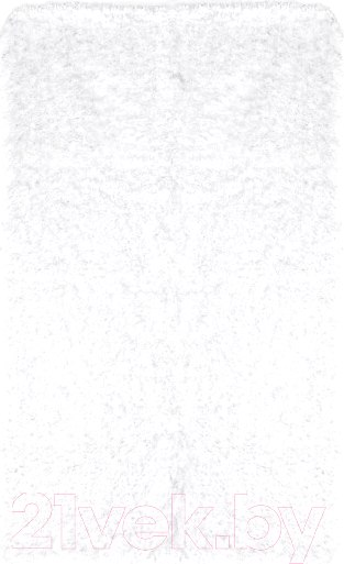 Изображение товара Коврик для ванной Home One Shaggy / 410411 (80x120, белый)