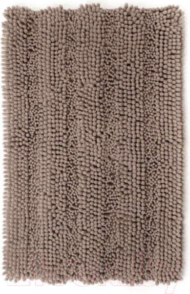 Изображение товара Набор ковриков для ванной и туалета Home One Chenille U-shape / 410404 (50х80/50х60, бежевый)