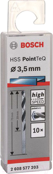Изображение товара Набор сверл Bosch 2.608.577.203 (10шт)
