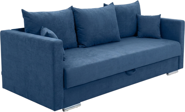 Изображение товара Диван KRONES Эллада мод.2 (велюр темно-синий)