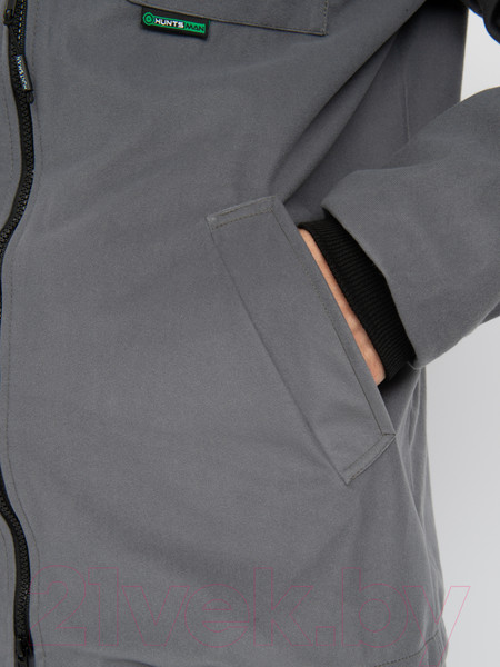 Изображение товара Костюм для охоты и рыбалки Huntsman Тайга-3 -8C Лабиринт (52-54/170-176, серый)