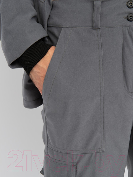 Изображение товара Костюм для охоты и рыбалки Huntsman Тайга-3 -8C Лабиринт (52-54/170-176, серый)