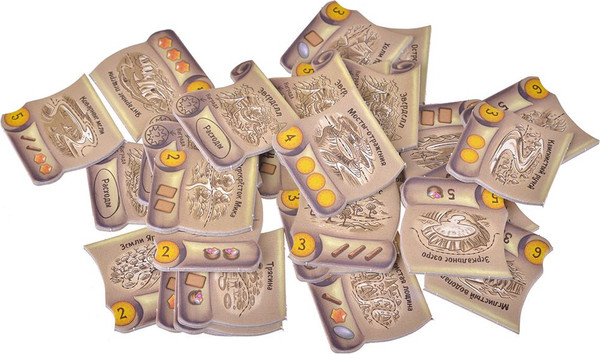 Изображение товара Дополнение к настольной игре Мир Хобби Эверделл. Острые хребты. Делюкс / 915550