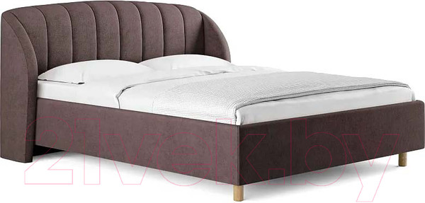 Изображение товара Каркас кровати Сонум Valencia 200x200 (микровелюр кофе)