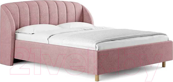 Изображение товара Каркас кровати Сонум Valencia 200x200 (микровелюр лиловый)