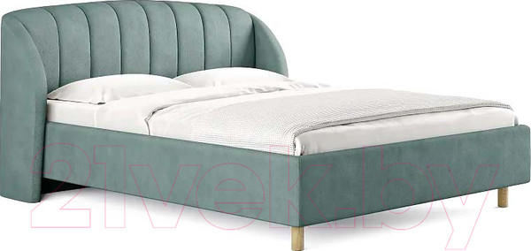 Изображение товара Каркас кровати Сонум Valencia 200x200 (замша мятный)
