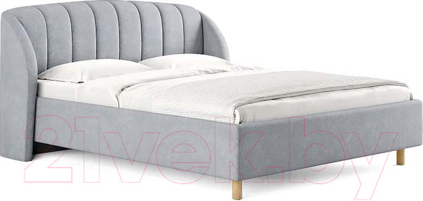 Изображение товара Каркас кровати Сонум Valencia 200x200 (эвита пепельный)