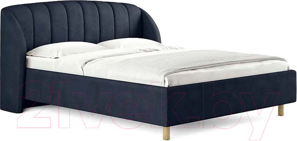 Изображение товара Каркас кровати Сонум Valencia 200x200 (замша синий)