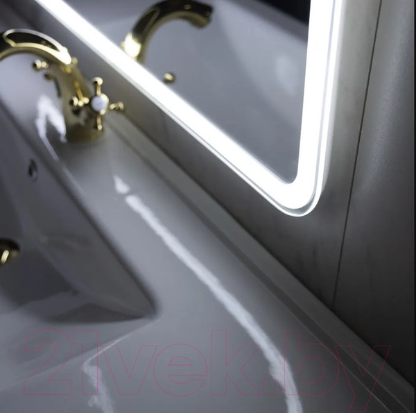 Изображение товара Зеркало Пекам Marta 1 140x80 / marta1-140x80B (с подсветкой, с бесконтактным сенсором)