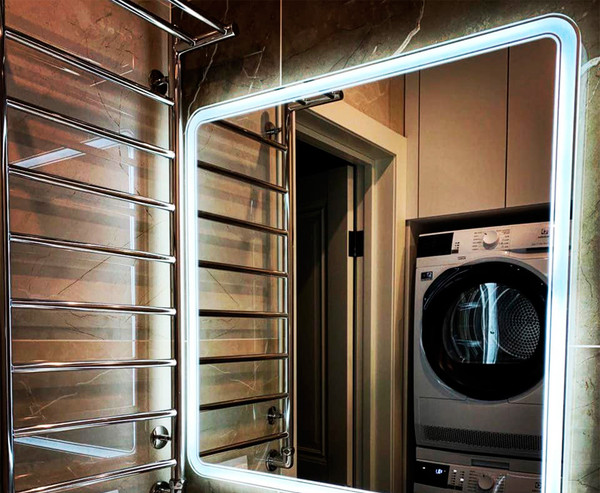 Изображение товара Зеркало Пекам Marta 2 50x60 / marta2-50x60B (с подсветкой, с бесконтактным сенсором)