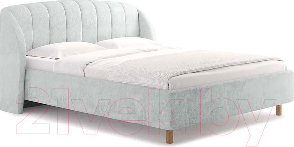 Изображение товара Каркас кровати Сонум Valencia 200x200 (бентли светло-серый)