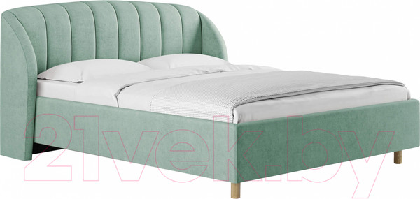 Изображение товара Каркас кровати Сонум Valencia 180x200 (микровелюр селадон)