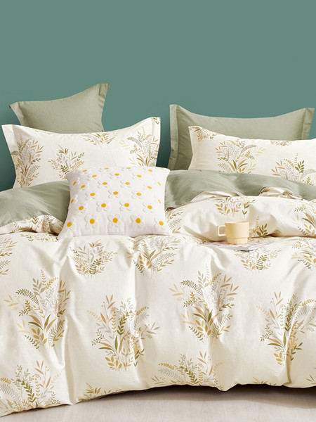 Изображение товара Комплект постельного белья GoodNight Сатин Делюкс E040 1.5сп / E040plt (50x70, с компаньоном)