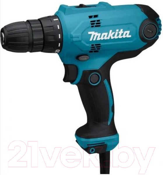 Изображение товара Профессиональная дрель-шуруповерт Makita DF0300X3 (с набором бит)