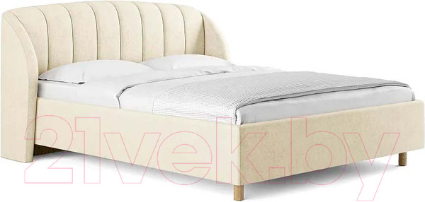 Изображение товара Каркас кровати Сонум Valencia 200x200 (микровелюр бежевый)