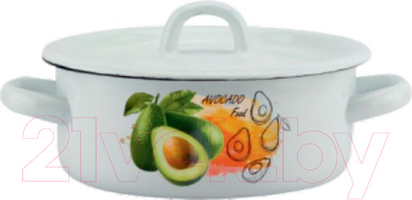 Изображение товара Кастрюля Эмаль Авокадо 01-1608/4