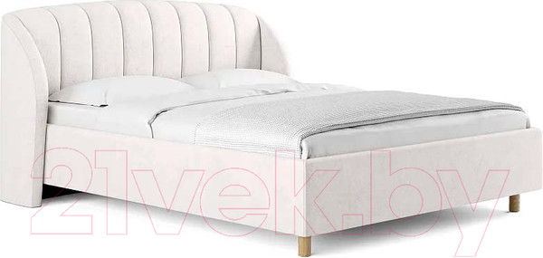 Изображение товара Каркас кровати Сонум Valencia 200x200 (микровелюр белый)
