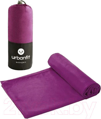 Изображение товара Полотенце UrbanFit Спортивное охлаждающее / 407817 (фиолетовый)