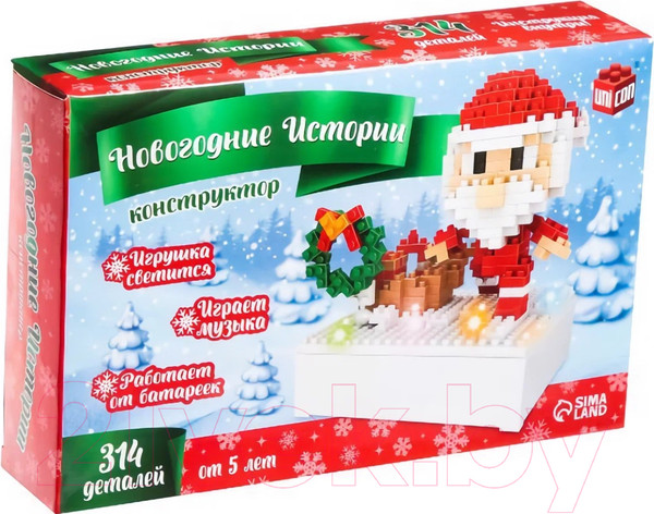 Изображение товара Конструктор Unicon Дед Мороз / 7656581