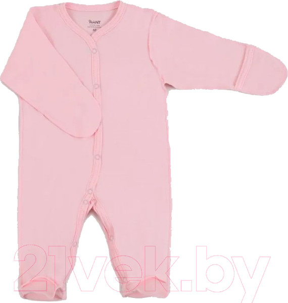 Изображение товара Комбинезон для малышей Rant На кнопках / 1169-68 (бледно-розовый)