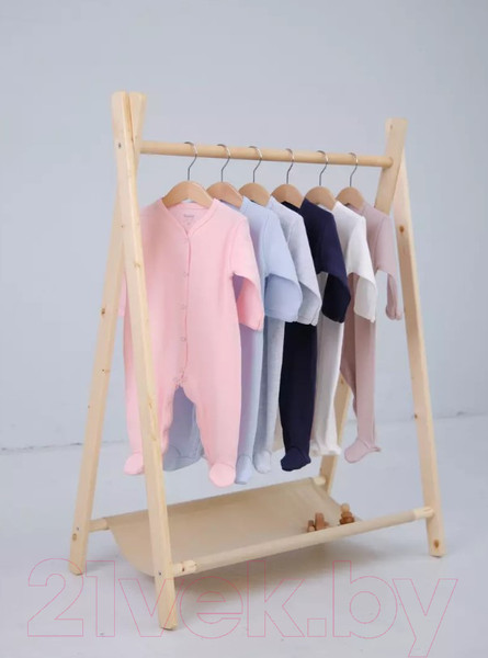 Изображение товара Комбинезон для малышей Rant На кнопках / 1169-68 (бледно-розовый)