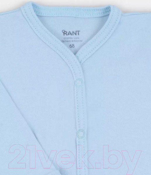 Изображение товара Комбинезон для малышей Rant На кнопках / 1169-68 (голубой)