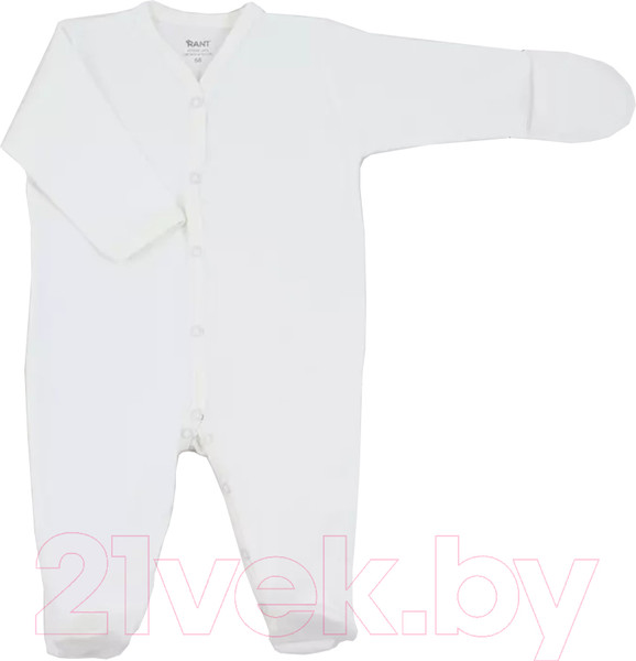 Изображение товара Комбинезон для малышей Rant На кнопках / 1169-68 (молочный)