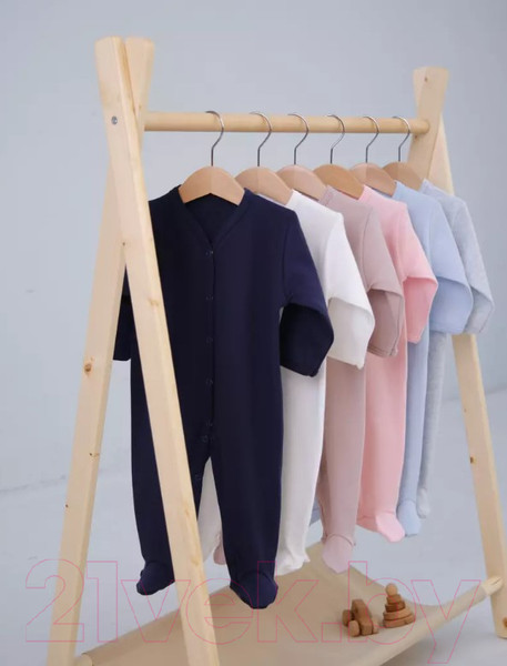 Изображение товара Комбинезон для малышей Rant На кнопках / 1169-68 (темно-синий)