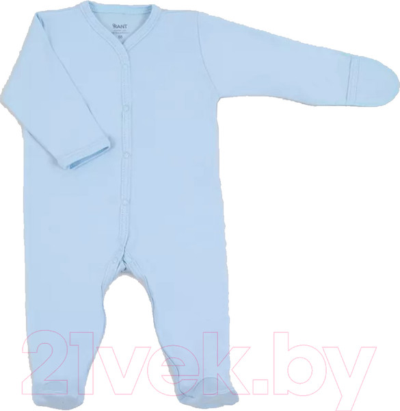 Изображение товара Комбинезон для малышей Rant На кнопках / 1169-74 (голубой)