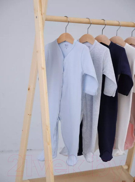 Изображение товара Комбинезон для малышей Rant На кнопках / 1169-74 (голубой)