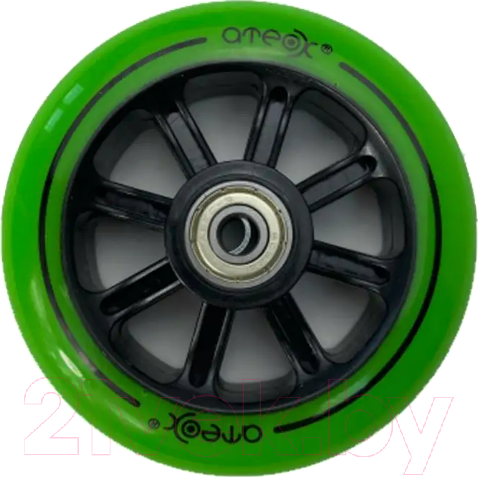 Изображение товара Колесо для самоката Ateox Jump PU WP-107 (зеленый)