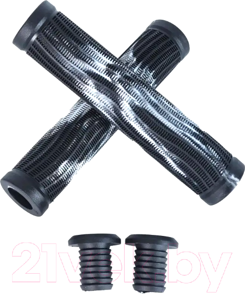 Изображение товара Грипсы для самоката Ateox G-7-5 (черный/белый)