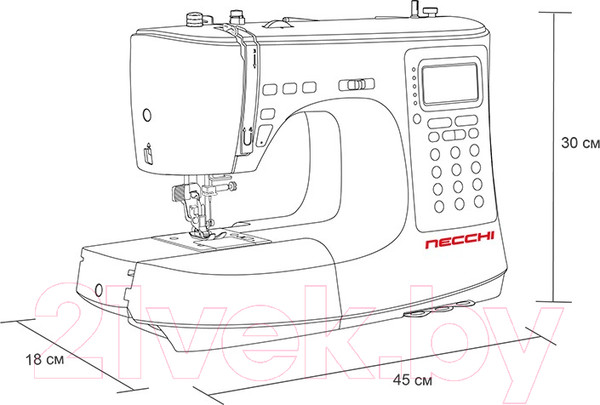 Изображение товара Швейная машина Necchi NC 204D