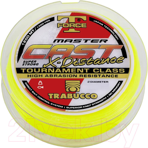 Изображение товара Леска монофильная Trabucco T-Force Xps Master Cast Hv 1200м 0.28мм / 053-49-928