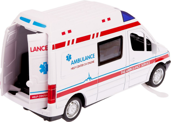 Изображение товара Паркинг игрушечный Sima-Land Скорая помощь / 4321441