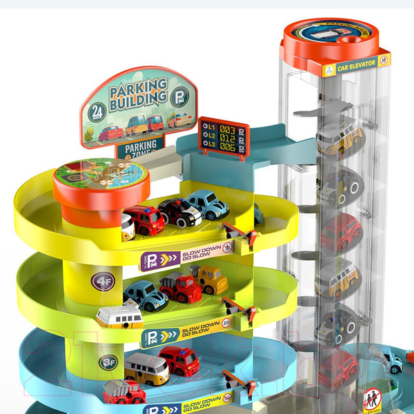 Изображение товара Паркинг игрушечный Sima-Land Город / 7603187