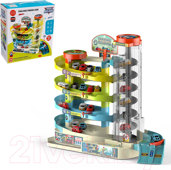 Изображение товара Паркинг игрушечный Sima-Land Город / 7603187