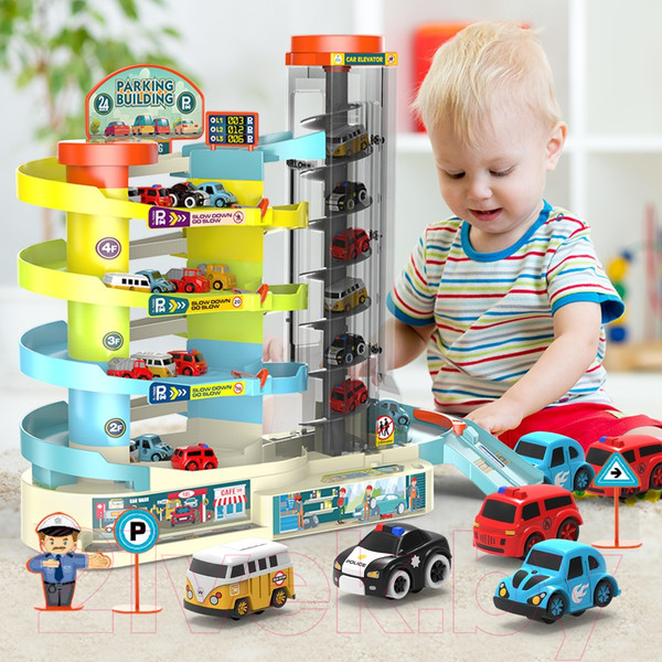 Изображение товара Паркинг игрушечный Sima-Land Город / 7603187