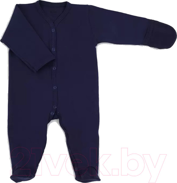 Изображение товара Комбинезон для малышей Rant На кнопках / 1169-74 (темно-синий)