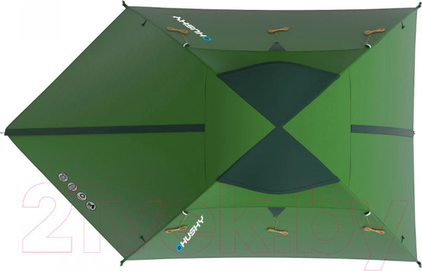 Изображение товара Палатка Husky Beast 3P (зеленый)