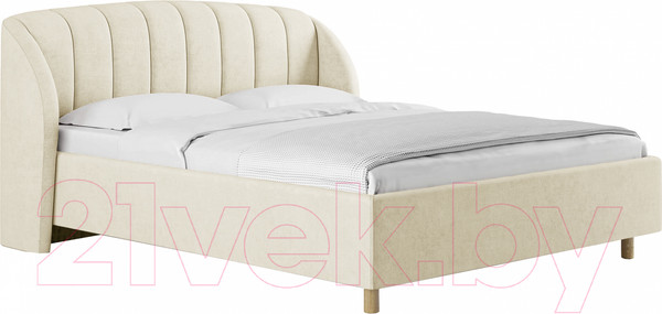Изображение товара Каркас кровати Сонум Valencia 160x200 (микровелюр бежевый)