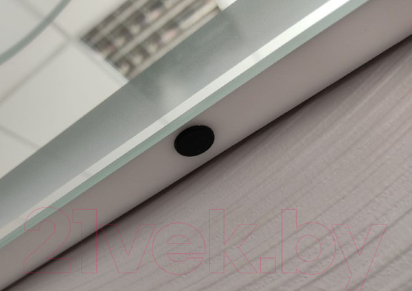 Изображение товара Зеркало Пекам Marta 1 140x80 / marta1-140x80dcl (с подсветкой, с сенсором, часами)
