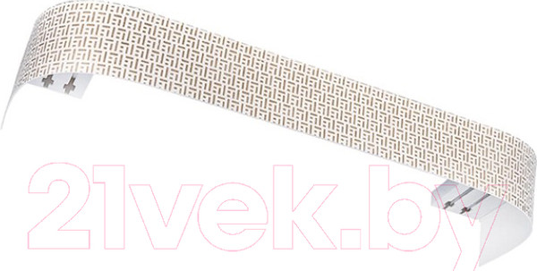 Изображение товара Карниз для штор LEGRAND Твил 7см 3.0м 2р / 58114600 (латунь)