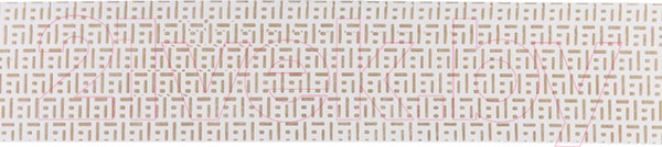 Изображение товара Карниз для штор LEGRAND Твил 7см 3.0м 2р / 58114600 (латунь)