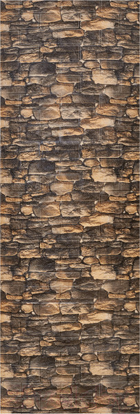 Изображение товара Панель ПВХ Lako Decor Самоклеящаяся 70x600(6мм) / LKD-16-05-FC16 (деревянная кладка)